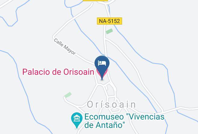 Navarra - Palacio De Orisoain Maps