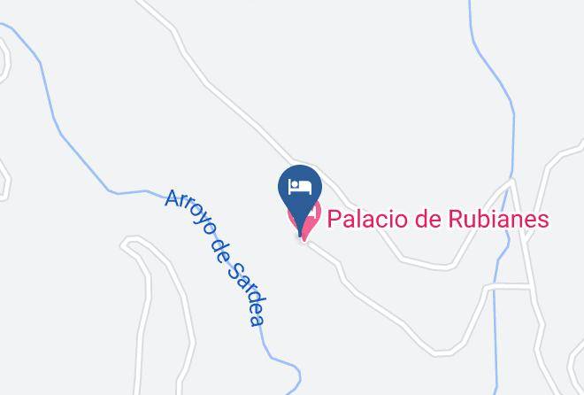 Palacio De Rubianes Hotel Map