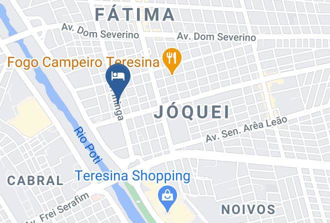 Teresina - Palacio Do Rio Hotel Maps