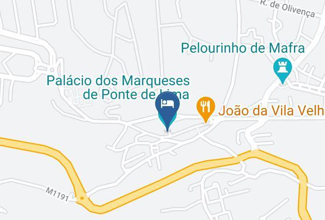 Mafra - Palacio Dos Marqueses De Ponte De Lima Maps