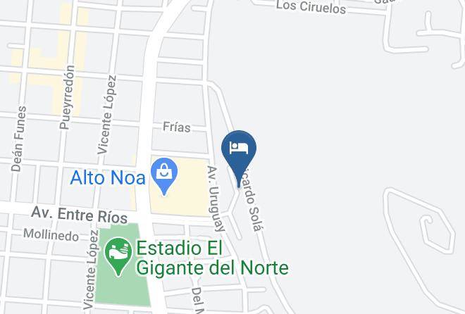 Salta - Palacio Escondido Maps