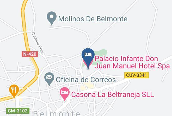 Cuenca - Palacio Infante Don Juan Manuel Hotel Spa Maps