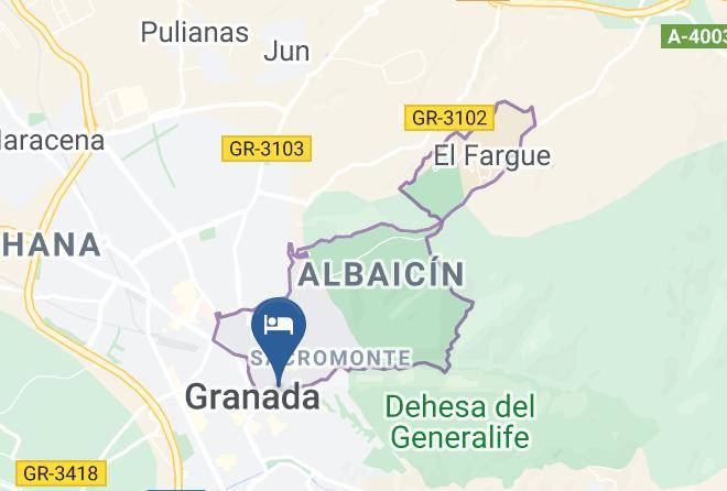 Granada - Hotel Museo Palacio De Mariana Pineda Maps