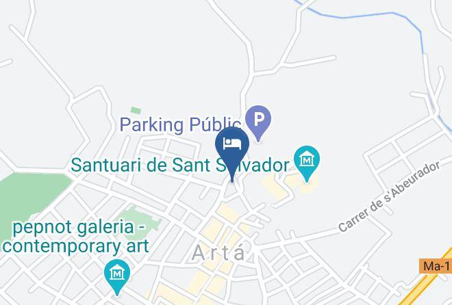 Palacio Sant Salvador Map