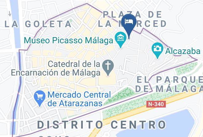 Malaga - Palacio Solecio Maps