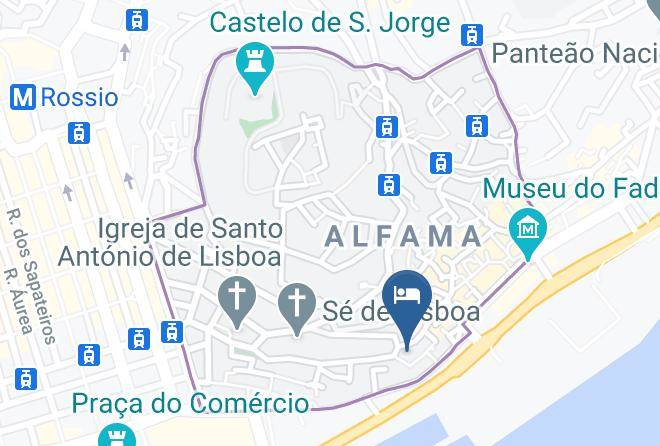 Lisbon - Palacio Vila Flor Maps