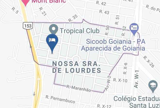 Aparecida De Goiania - Palacius Motel Maps