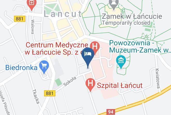 Lancucki - Palacyk Pensjonat Maps