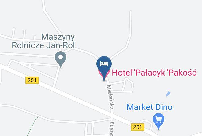 Inowroclawski - Hotel''palacyk''pakosc Maps
