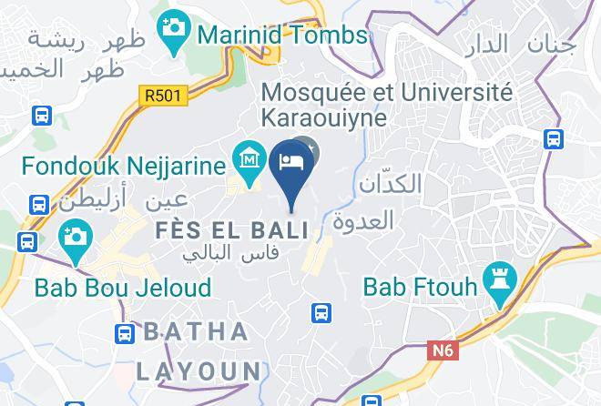 Fez - Palais Antique Maps