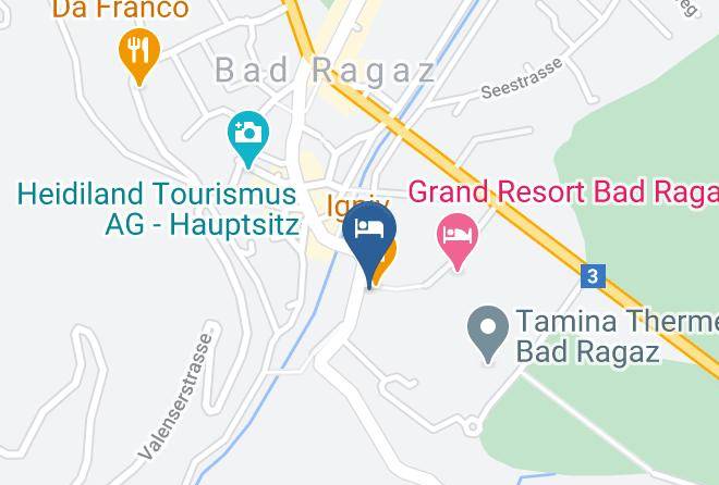 Sargans - Palais Bad Ragaz Maps
