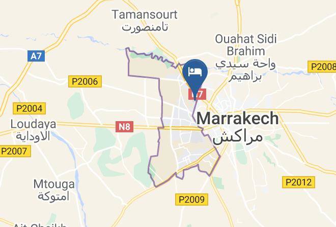 Marrakesh - Palais Dar Ouladna Maps