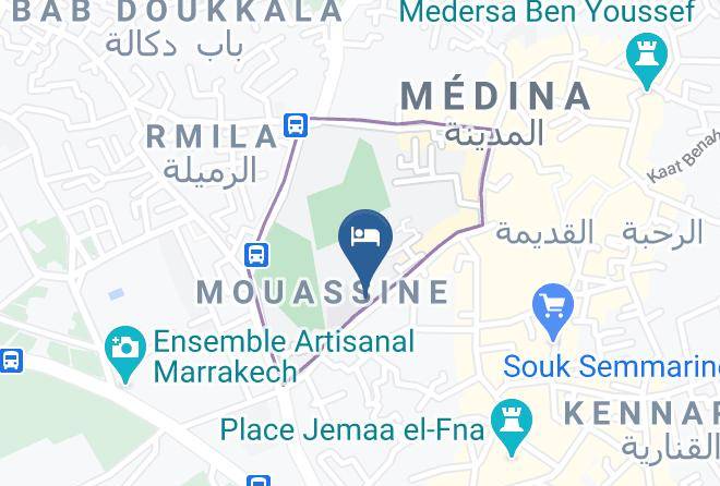 Marrakesh - Palais Dar Si Aissa Maps