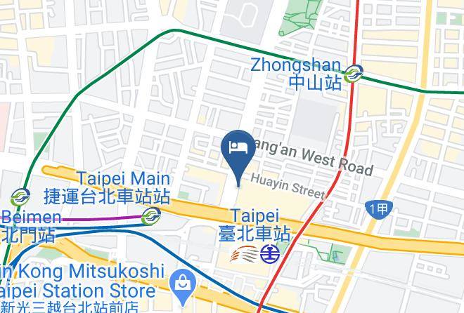 Palais De Chine Hotel Map