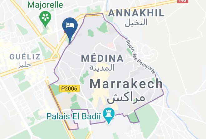 Marrakesh - Palais Delia Maps