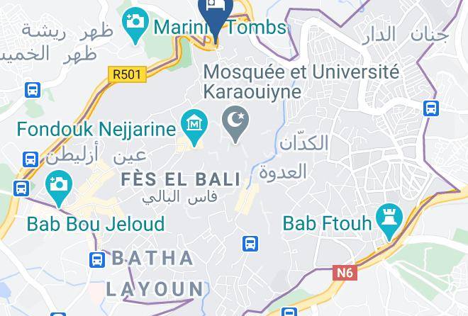 Fez - Palais Jamai Maps
