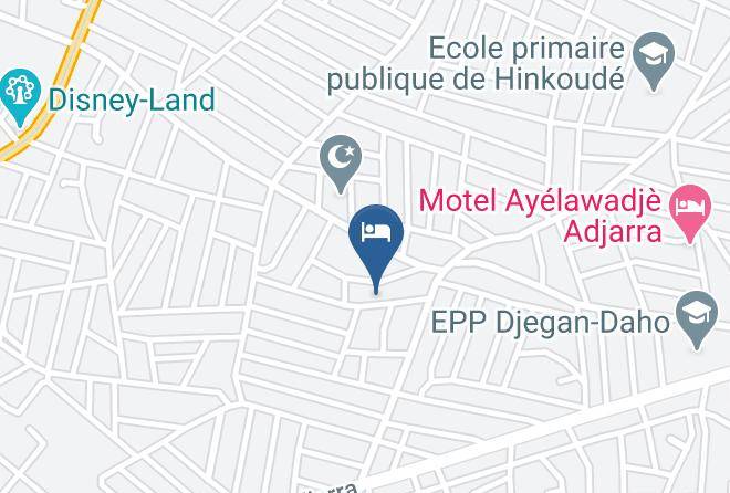 Porto Novo - Palais Oriental Benin Annexe Maps