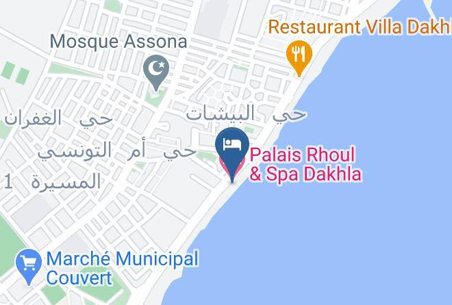 Dakhla - Palais Rhoul & Spa Dakhla Maps