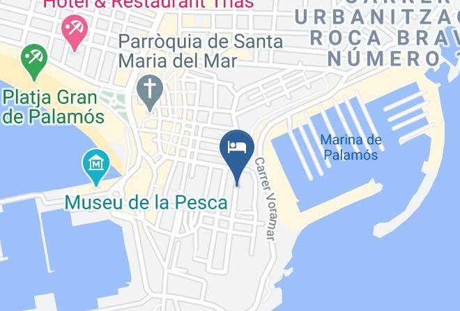 Palamos Mar Map