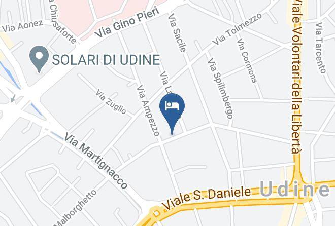 Udine - Palamostre Residence Maps