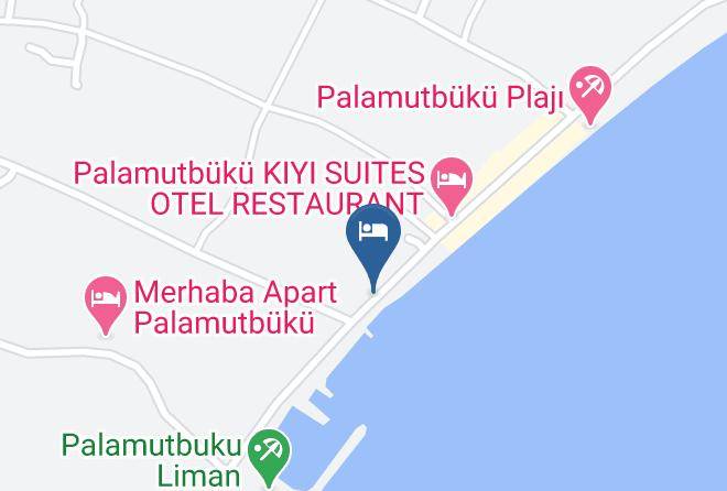 Mugla - Palamutbuku Yali Suites Hotel Maps