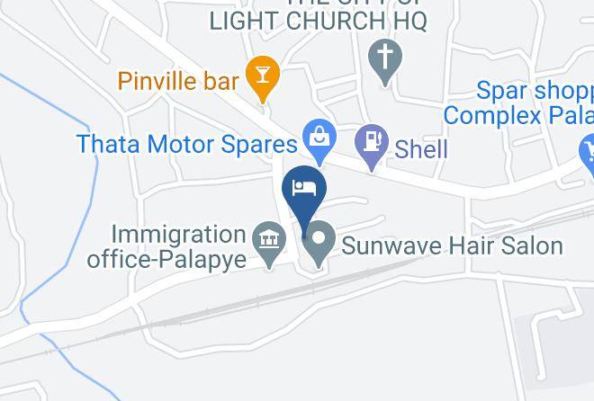 Serowe - Palapye Hotel Maps