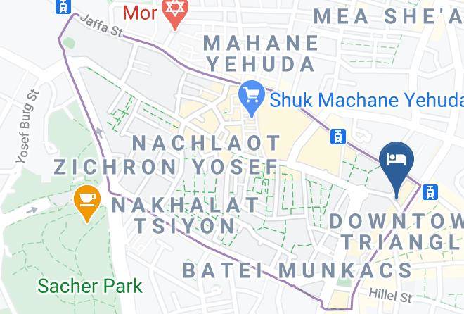 Jerusalem - Palatin Hotel Jerusalem Maps