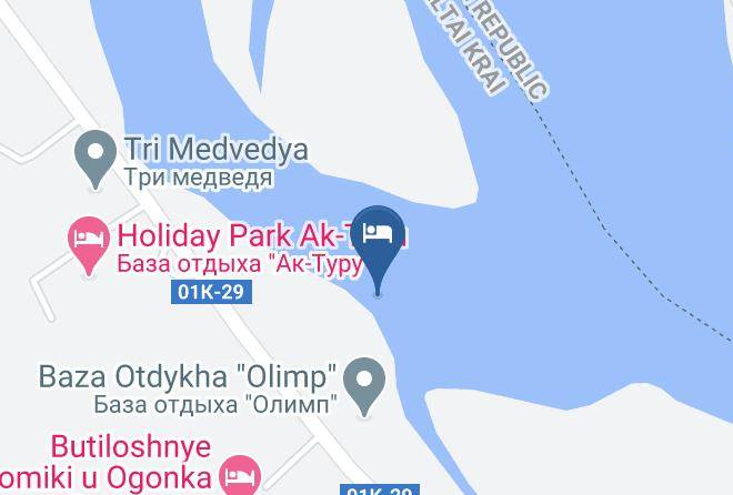 Palatochnyy Lager' Map