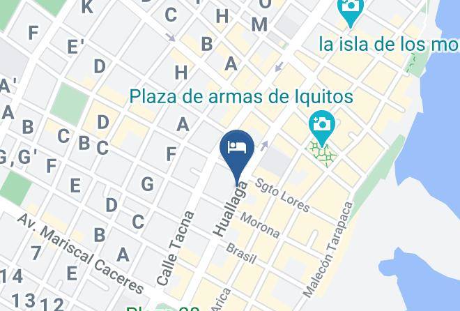Maynas - Palau Amazonas Hotel Maps