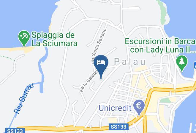 Sassari - Palau City Hotel Maps