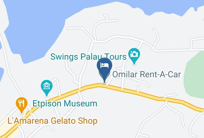 Ngerulmud - Palau Sunny Garden Hotel Maps