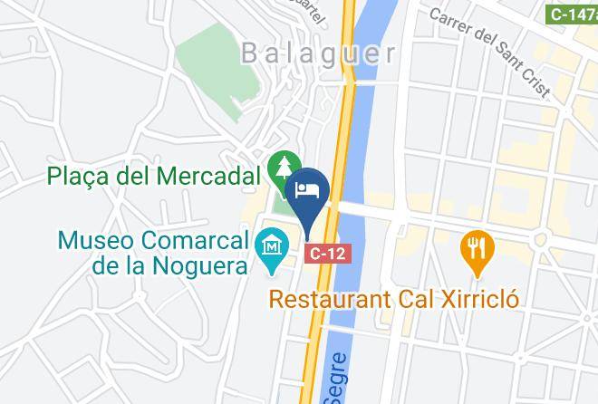 Lleida - Lo Palauet De La Muralla Maps