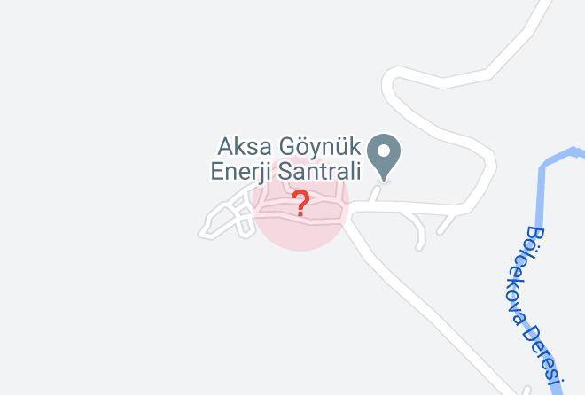 Goynuk - Palaz Otel Maps