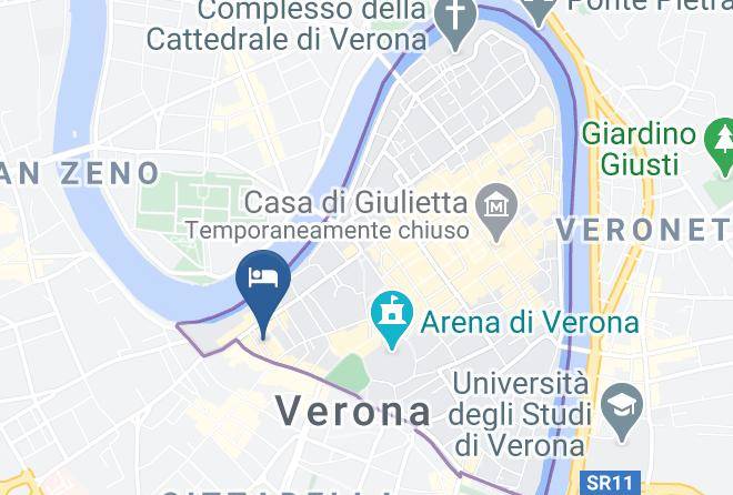 Verona - Palazzetto Arena Maps