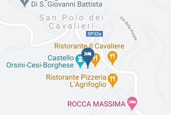 Rome - Palazzetto Leonardi Maps