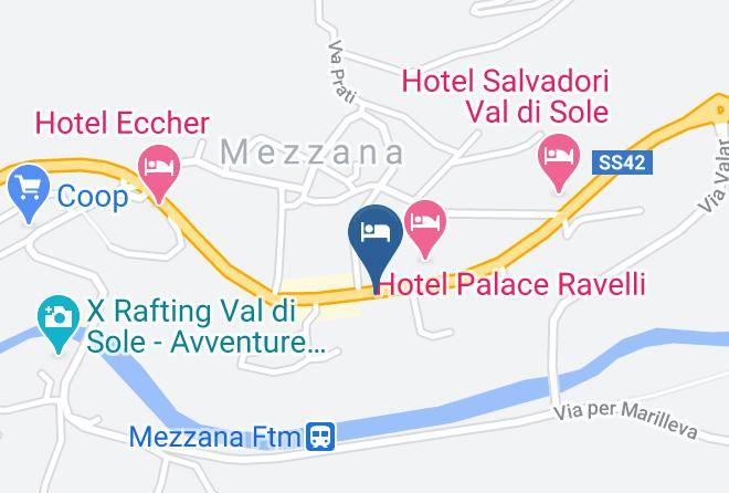 Trento - Palazzina Carola Maps