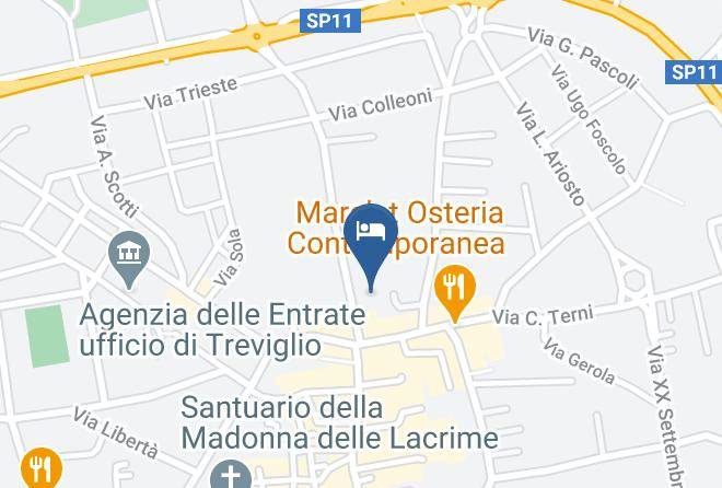 Bergamo - Palazzina Denise Maps