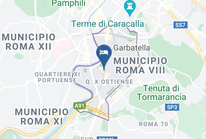 Rome - Palazzina Mariani Maps