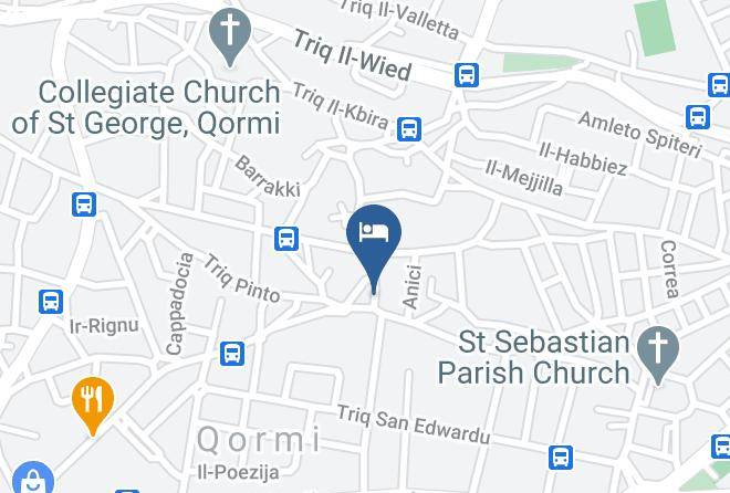 Qormi - Palazzino Nina Boutique Hotel Maps