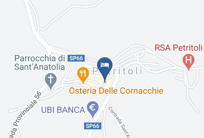 Fermo - Palazzo A Petritoli Maps