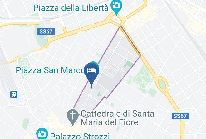 Florence - Palazzo Alfani Maps