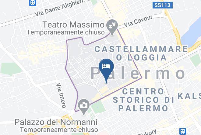 Palermo - Palazzo Artale Holiday Homes Maps
