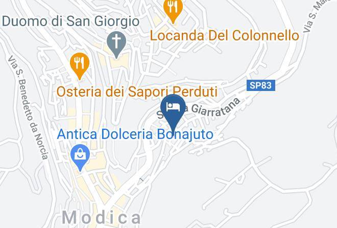 Ragusa - Palazzo Beau B&b Maps