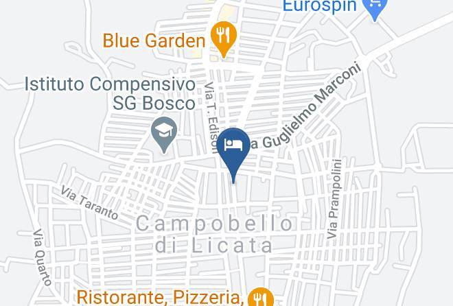 Agrigento - Palazzo Bella Maps