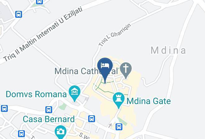 Mdina - Palazzo Bifora Maps