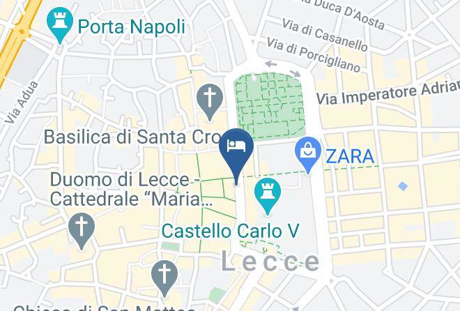 Lecce - Palazzo Bn Lecce Maps