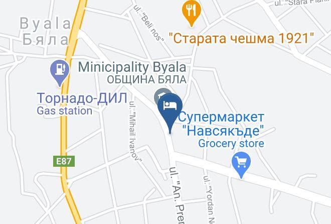 Byala - Palazzo Byala Hotel Maps