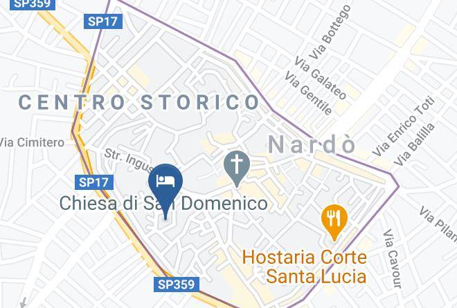 Lecce - Palazzo Cairney Maps