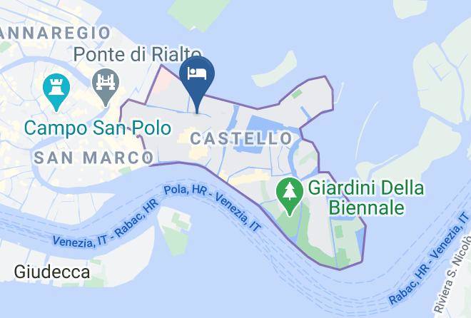 Venice - Palazzo Contarini Della Porta Di Ferro Maps