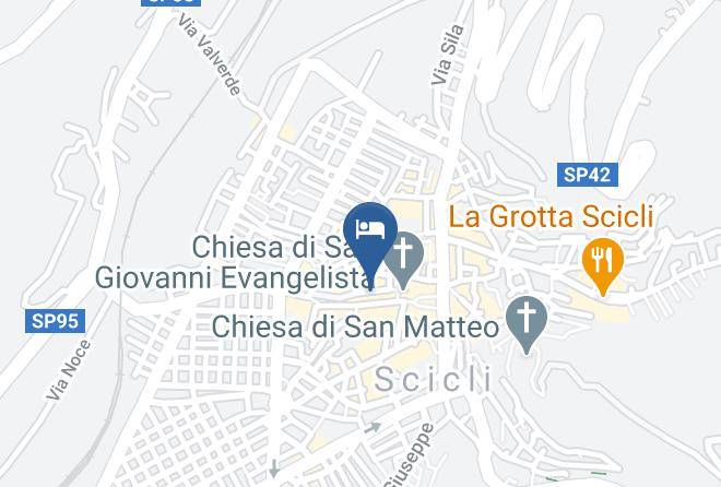 Ragusa - Palazzo Conti Camere & Suites Maps